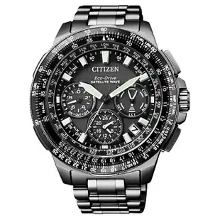 CITIZEN星辰CC9025-51E黑鈦金屬GPS衛星對時光動能腕錶/黑面47mm｜樂天領券折300★全館特惠中★指定刷卡回饋10%