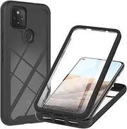 IVY Pixel 5A 5G 3in1 Heavy Armor Rugged Case with Built-in Screen Protector for Google Pixel 5A 5G Case - Blue
