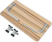 1Pc Wooden Table Board for Wheelchair Sturdy High Density with Bracket Easy Installation Fit for All Wheelchairs Wheelchair Accessories