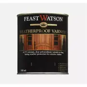 Feast Watson 500ml Clear Gloss Timber Weatherproof Varnish