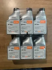 Stihl 2 Cycle HP Ultra Synthetic Engine Oil Mix 6.4 Oz 2.5 Gallon 12 Pack READ
