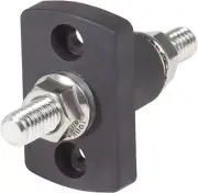 Blue Sea 2201 5/16"Terminal Feed Through Bulkhead Connector Black Marine Caravan