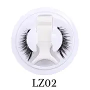 Lashie - Natural Magnetic False Eyelashes (Various Designs) LZ02 - One Size