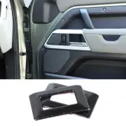 Steel Black For Land Rover Defender 90 2020+ Door Lock Button Anti Touch Cover (for: Land Rover)