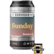 The Suburban Brew Sunday Session Ale Can 375mL