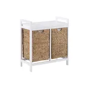 Mica Cabinet with 2 baskets white