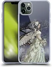 Head Case Designs Officially Licensed Nene Thomas Wedding Day Bride Fairy Winter Has Begun Gel Case [Military Grade Protection] Compatible with Apple iPhone 11 Pro Max