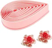 RUIENGCOMM 10Pcs Rose Petal Water Drop Cookie Cutters Water Droplets Cookie Cutter Set Raindrop Cookie Cutter Flower Biscuit Fondant Pastry Mould Model for DIY Baking Decorating