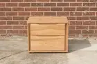 Edgecliff - 2 Drawer Bedside Table - Solid Messmate Timber