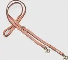 ❤❤MIMCO LINK AMARETTO ANTIQUE GOLD LEATHER Shoulder Strap For Handbag CLUTCH new