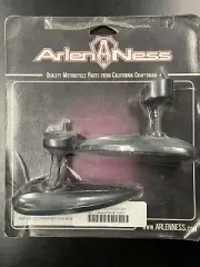 Arlen Ness Black Rad II Micro Mirrors 2006-2013 Harley-Davidson Street Glide