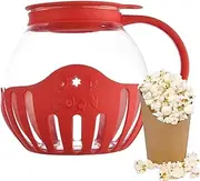 Popcorn Pot For Microwave, Microwave Popcorn Bowl Popper, Popcorn Popper Bowl With Lid, Popcorn Maker Popcorn Machine, Micro-Pop Microwave Popcorn Popper, Temperature Safe Borosilicate Glas