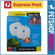 Aqua One Aquis 2200/2400 Fine Wool Filter Pad 41w EXPRESS POST