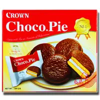 在飛比找蝦皮購物優惠-韓國CROWN優龍巧克力派