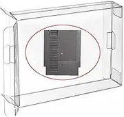 CHILDMORY 20pcs Protector Box Clear Protection Case Sleeve for NES Game Cartridge US Version