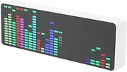 LED Music Spectrum Display RGB Colorful 1624 Segment Rhythm Light Level Voice Sensor Clock 384 LEDs 20 Dynamic 7 Colors