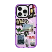 iPhone 16 Pro Impact Ring Stand Case MagSafe Compatible One Day At A Time By Malavika Natesh