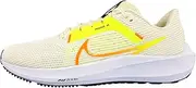 [Nike] Women's Air Zoom Pegasus 40 Trainers, White Multi Color Coconut, 10 US