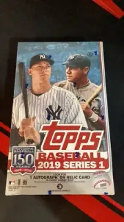 2019 TOPPS SERIES 1 BASEBALL HOBBY BOX