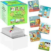 Thought-Spot: Sequencing Daily Routine Cards, Speech Therapy Materials, Social Skills Game, English Language Learners Games, Storytelling Cards, Sentence Building and Picture Cards