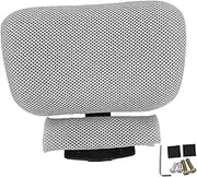 KALLORY Office Chair Head Pillow Office Chair Recliner Neck Pillow Head Support Guard Cushion Headrest Cushion Ergonomic Headrest Plastic Grey
