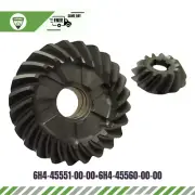 6H4-45551-00+6H4-45560-00 Fits Yamaha 40 50 HP Pinion Forward Gear Set 13T 24T