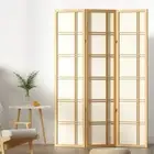 3 Panel Room Divider Screen 132x179cm Nova Natural Privacy Partition Home 3P-NT