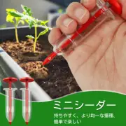 6Pcs Mini Sowing Seed Dispenser Sower Set Manual Handhold Seedlings Dibber BR