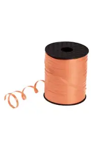 Orange Curling Ribbon - 3/16"W x 500 Yds. Per Roll