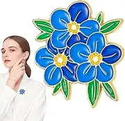 Flower Brooch Pin | Enamel Pins for Clothing - Portable Backpack Enamel Brooch, Decorative Corsage Jewelry for Dresses Shirts Hats