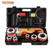 VEVOR 2300W Electric Pipe Threader Pipe Threading Machine 6Dies 1/2-2" Portable