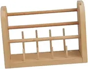 Wooden Spools Holder Spools Thread Rack Knitting Crochet Supplies Stand Sewing Thread Organizer for Jewelry Sewing Embroidery