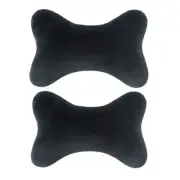1 Pair Car Head Rest Pillow Seat Neck Support Cushion Headrest Pad Protector Mat