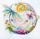 DIY Cross-stitch Embroidery Kit Colour Magic stitching needlepoint
