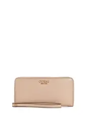 GUESS Women's Beige Laurel Large Wallet
