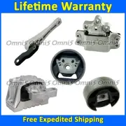 K3790 Motor & Trans Mount Set 5x For 12-17 Volkswagen Jetta 2.0L Turbo GAS Sedan (for: Volkswagen)