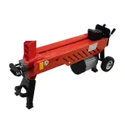 Yukon 8 Ton 2.2kw Heavy-duty Electric Hydraulic Log Splitter Steel Frame Red New