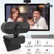 Full HD 1080P PC Mac Computer Web Camera USB Laptop Built-in Microphone Webcam