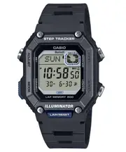 Casio Digital Bluetooth Mobile Link Step Tracker WS-B1000-1AV 100M Mens Watch