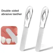 Stainless Steel Wisdom Tooth Sandpaper Stick Dental Correction Tools