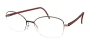 Silhouette Illusion Nylor 4561/75 6040 Men's Glasses Gold Size 51 - Private Health Rebate - Blue Light Block Available