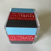 TableTopics Past Present Future Thought Provoking Conversation Card 135 CardsNew