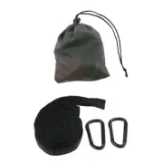 Heavy Duty Hammock Tree Straps with Carabiners Swing Garden Hammock Hanging