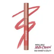L'Oreal Paris Infallible Matte Lip Crayon - 502 Sweet & Salty