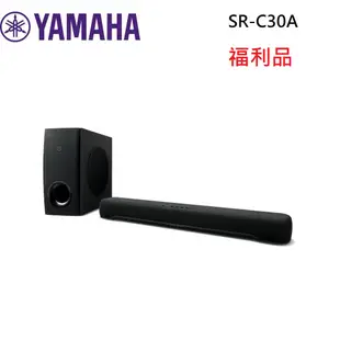 (福利品)YAMAHA 山葉 SR-C30A 家庭劇院 SoundBar (含重低音)