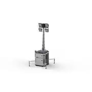 HIMOINSA 4 X 350W 8.5m High 220l Dark Sensor Led Lighting Tower H-BOX