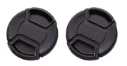 Two 77mm Snap-On Front Lens Caps (High Quality) * buy 1 get 1 free *
