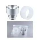 For Nespresso Maker Reusable Aluminum alloy Coffee Capsule Powder Receiving Ring