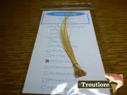 QUILL BODY PACK LIGHT CAHILL QB8 STRIPPED QUILLS - NEW FLY TYING MATERIAL