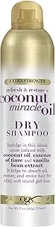 OGX Extra Strength Refresh Restore + Dry Shampoo, Coconut Miracle Oil, 5 Ounce
